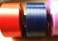 DDB/fil 250D de POY de polyester teint par dopant, noyau noir de polyester a tourné le fil pour le tricotage fournisseur